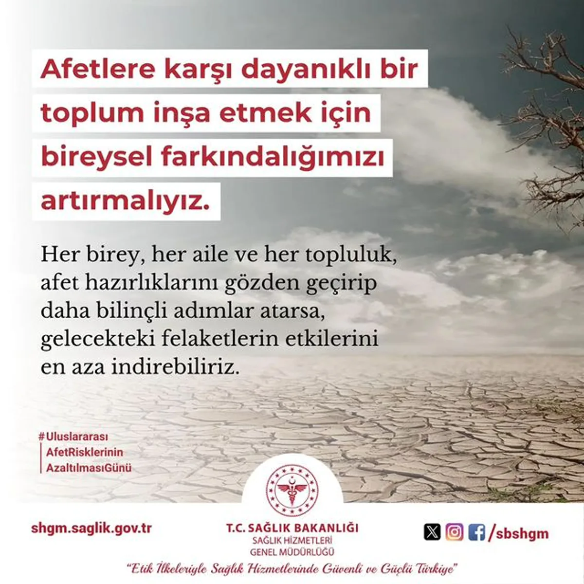 Afet Hazırlıklarının Önemi Vurgulandı Afet Hazırlıklarının Önemi Vurgulandı