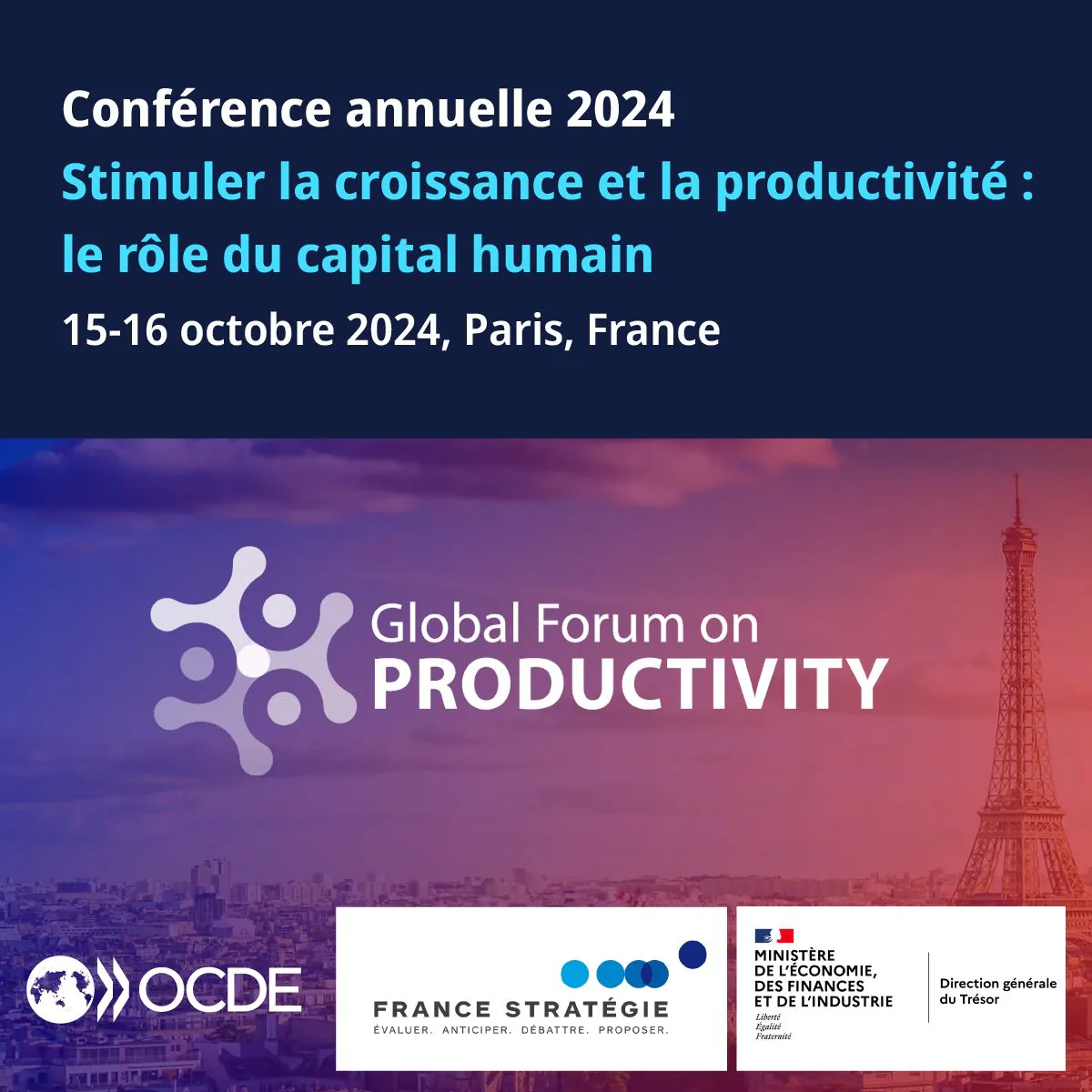 Fransa, Ekonomi, Finans ve Sanayi Bakanlığı, France Strategie ve OECD, Insan Sermayesinin Rolunu Ele Alacak Fransa, Ekonomi, Finans ve Sanayi Bakanlığı, France Strategie ve OECD, Insan Sermayesinin Rolunu Ele Alacak