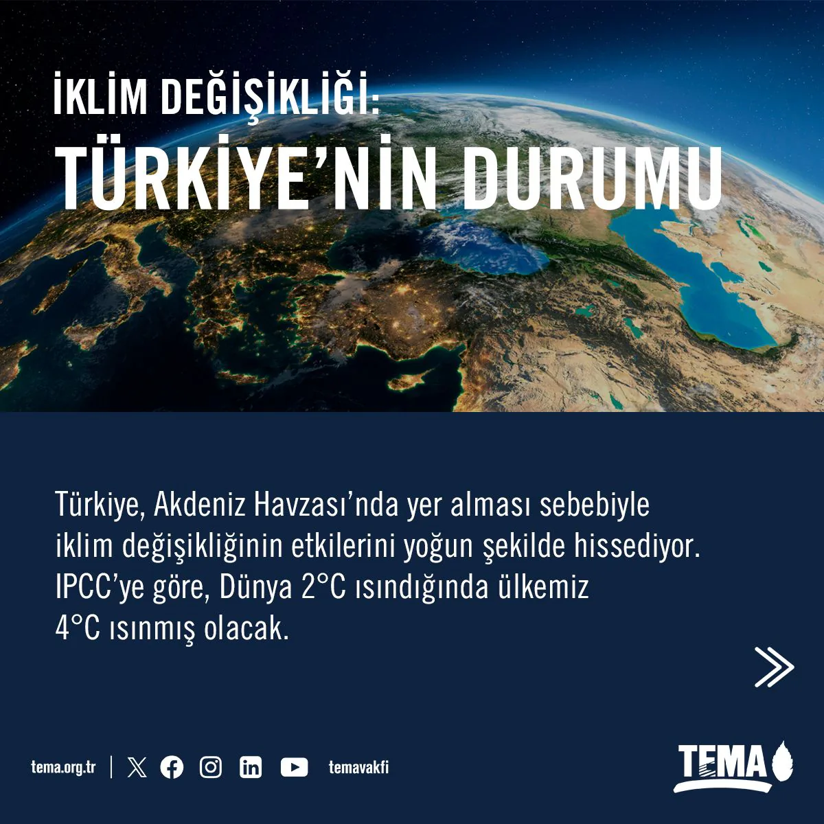 İklim Değişikliği ve Türkiye'nin Karşılaştığı Zorluklar İklim Değişikliği ve Türkiye'nin Karşılaştığı Zorluklar