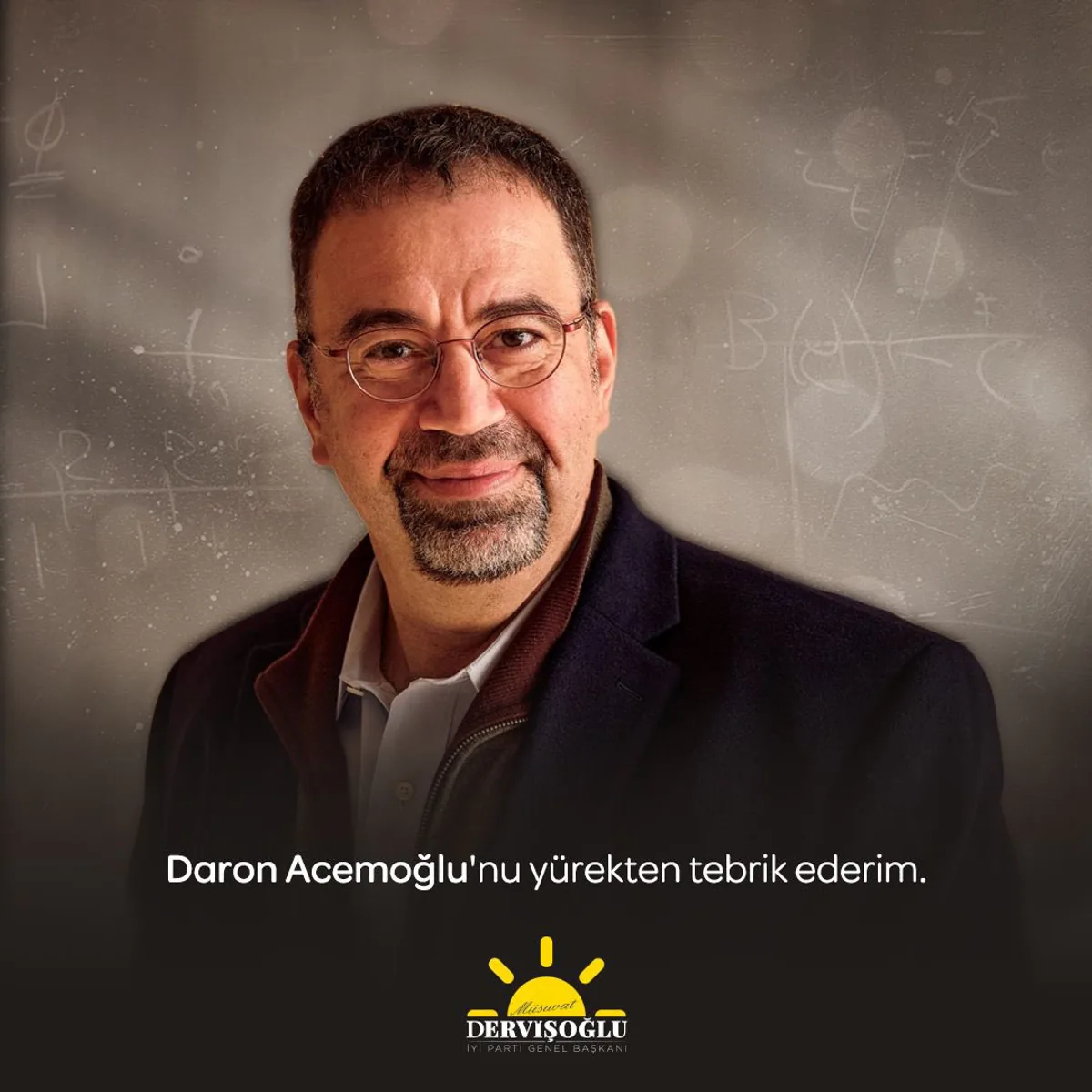 Prof. Dr. Daron Acemoğlu, 2024 Nobel Ekonomi Ödülü'ne Layık Görüldü Prof. Dr. Daron Acemoğlu, 2024 Nobel Ekonomi Ödülü'ne Layık Görüldü