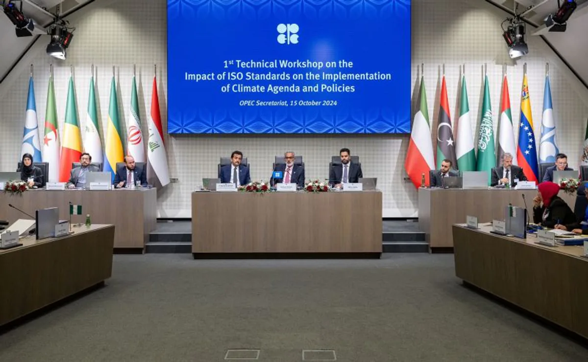 OPEC Sekretaryası'nda İklim Ajandası ve Politikalarının Uygulanması Konulu İlk Teknik Atölye Gerçekleştirildi OPEC Sekretaryası'nda İklim Ajandası ve Politikalarının Uygulanması Konulu İlk Teknik Atölye Gerçekleştirildi