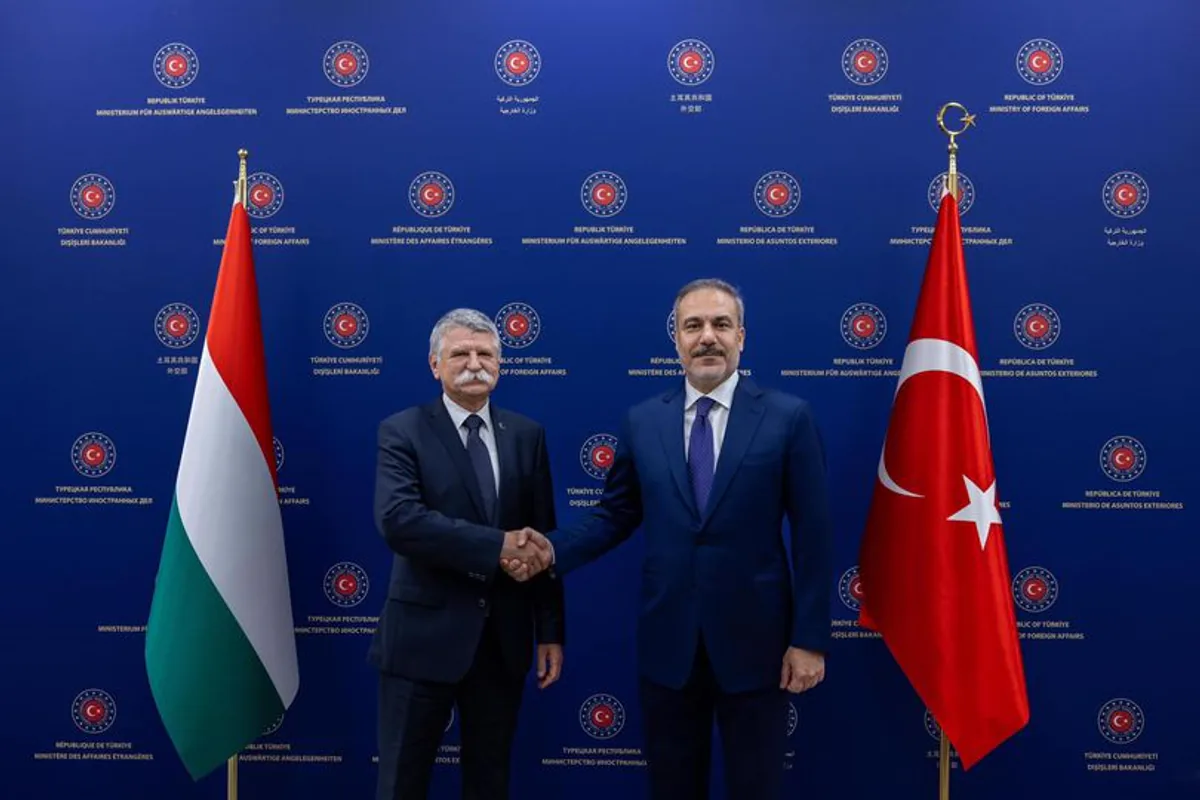 Bakan Hakan Fidan ve Macaristan Ulusal Meclis Başkanı László Kövér Buluştu Bakan Hakan Fidan ve Macaristan Ulusal Meclis Başkanı László Kövér Buluştu