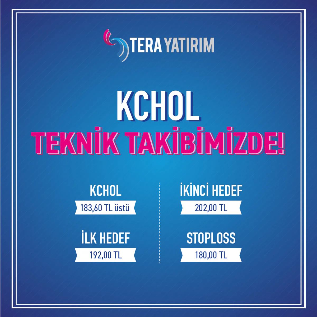 KCHOL hisseleri için teknik analiz raporları KCHOL hisseleri için teknik analiz raporları