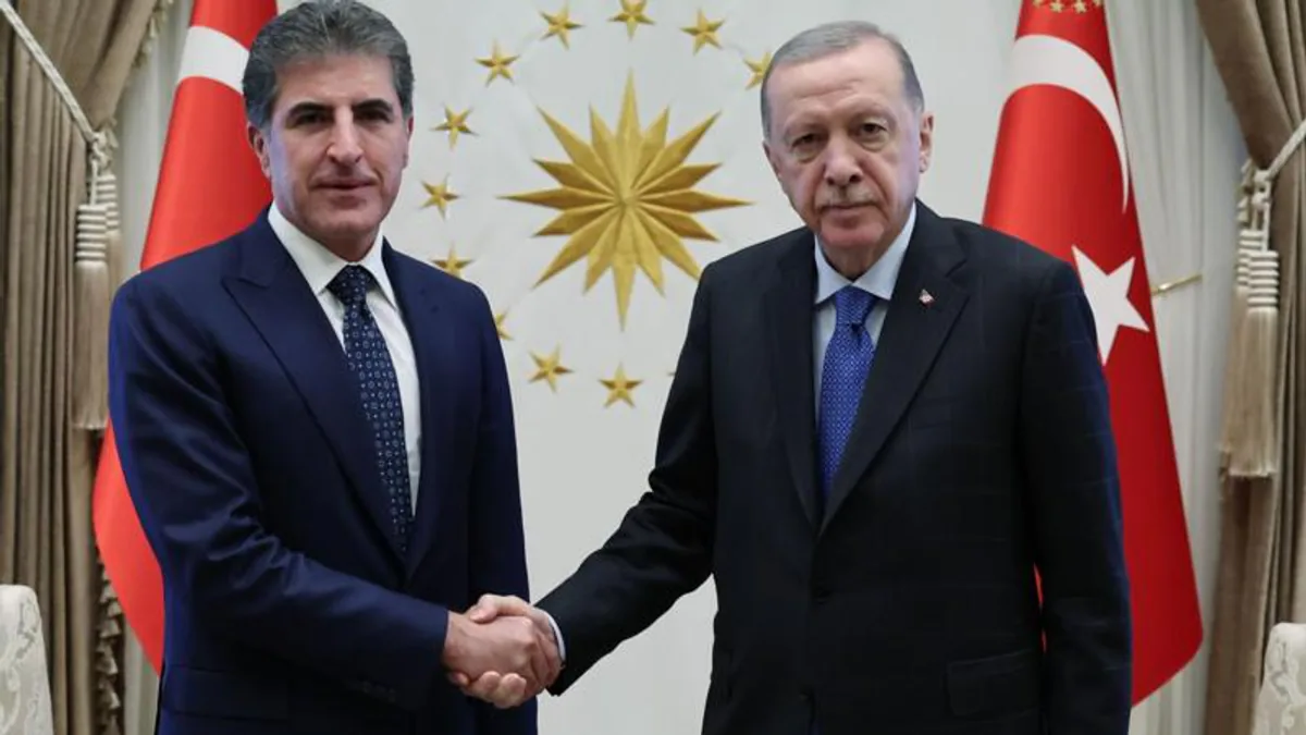 Neçirvan Barzani Türkiye'de Resmi Temaslarda Bulundu Neçirvan Barzani Türkiye'de Resmi Temaslarda Bulundu