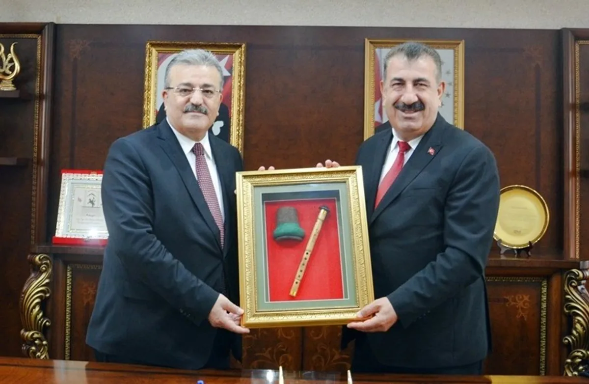 Çalışma ve Sosyal Güvenlik Bakan Yardımcısı Faruk Özçelik, Türkiye Koyun Keçi Yetiştiricileri Merkez Birliği’ni Ziyaret Etti Çalışma ve Sosyal Güvenlik Bakan Yardımcısı Faruk Özçelik, Türkiye Koyun Keçi Yetiştiricileri Merkez Birliği’ni Ziyaret Etti