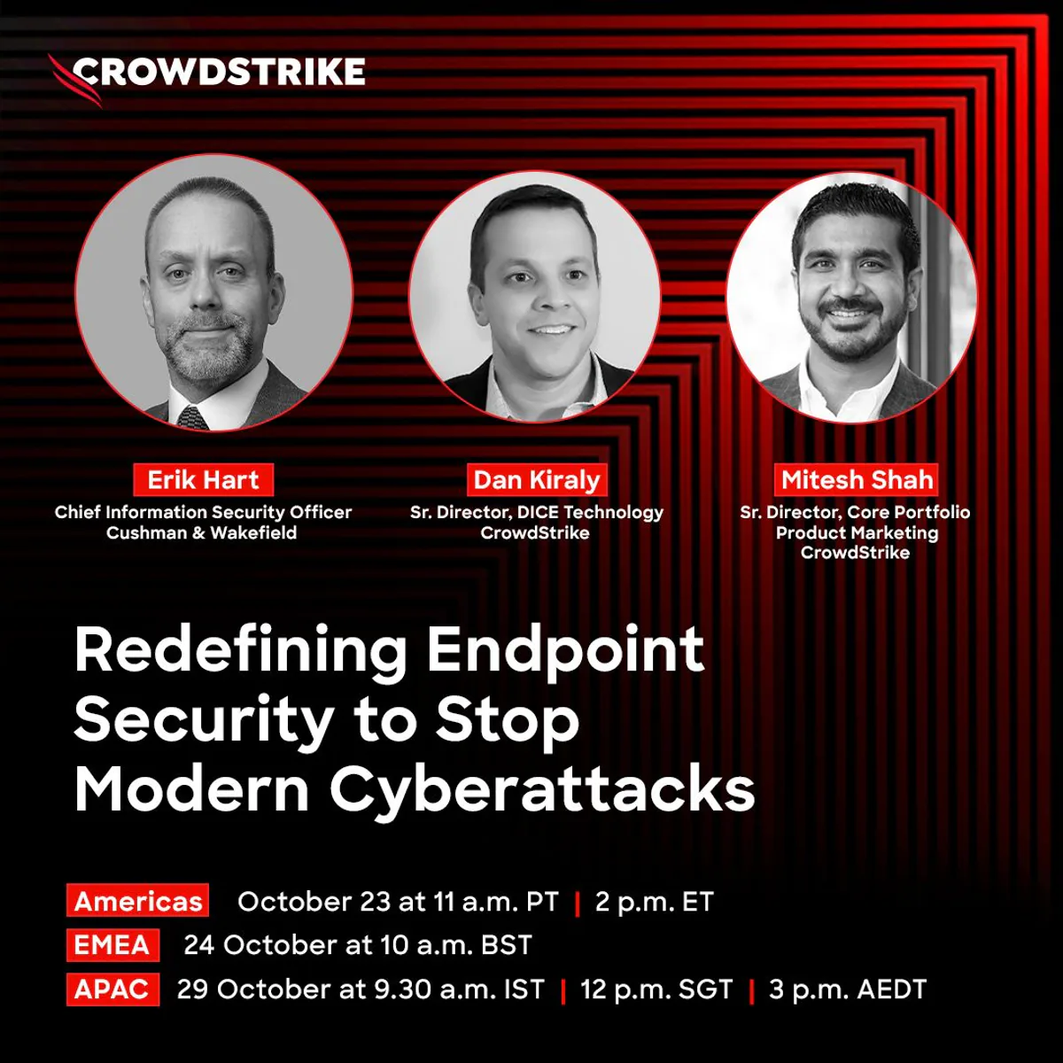 Erik Hart, Cushman & Wakefield'ın CISO'su, CrowdStrike Uzmanlarıyla Bir Araya Geliyor Erik Hart, Cushman & Wakefield'ın CISO'su, CrowdStrike Uzmanlarıyla Bir Araya Geliyor