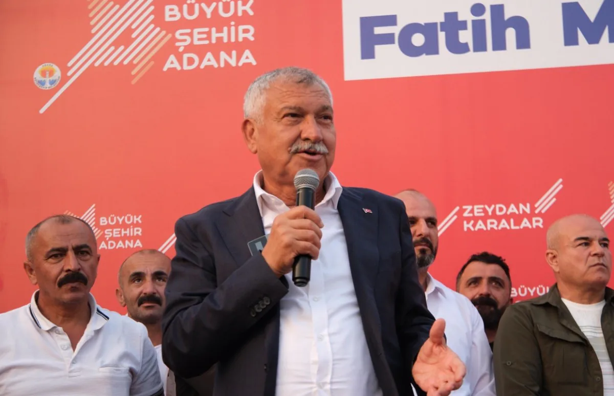 Zeydan Karalar, Adana'da Hizmet Atağını Sürdürüyor Zeydan Karalar, Adana'da Hizmet Atağını Sürdürüyor