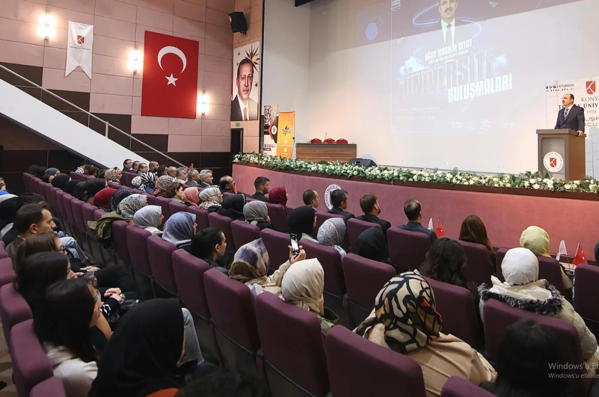 Konya Büyükşehir Belediye Başkanı Uğur İbrahim Altay, Üniversite Öğrencileriyle Buluştu Konya Büyükşehir Belediye Başkanı Uğur İbrahim Altay, Üniversite Öğrencileriyle Buluştu