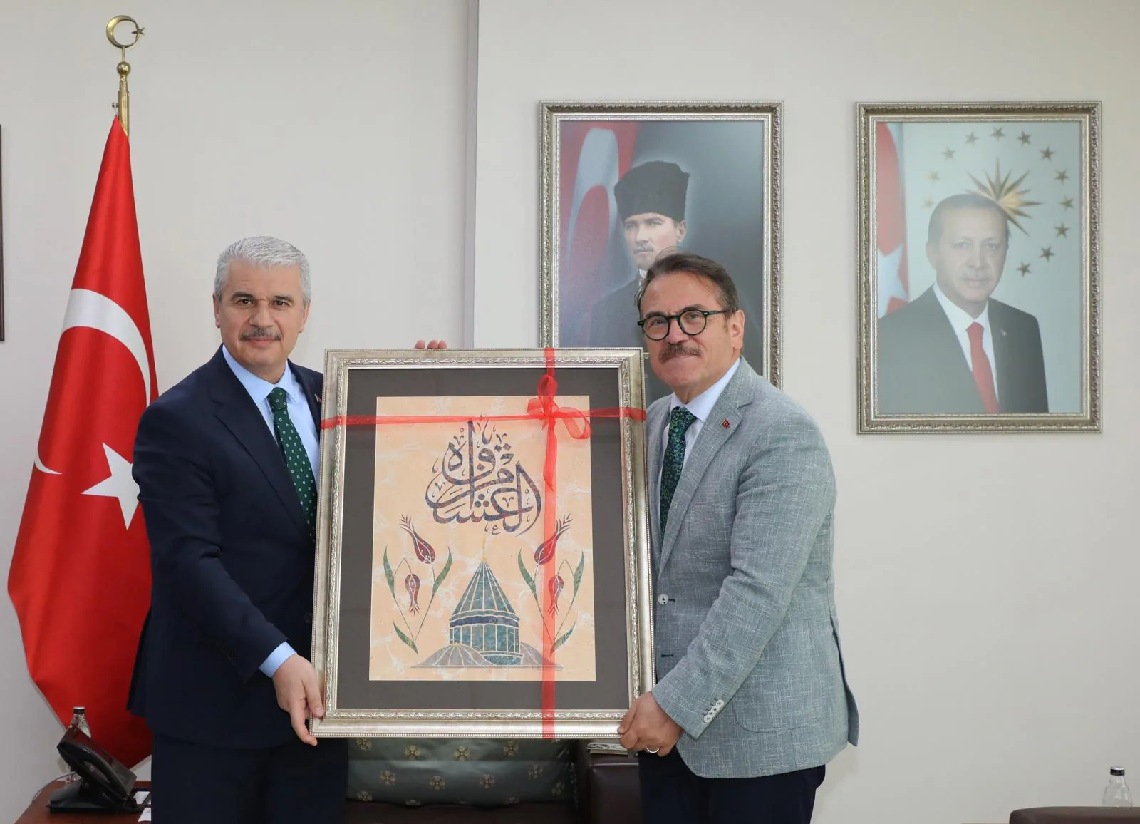 Genel Müdür Ömer Faruk Belviranlı, Konya Valisi İbrahim Akın'ı Ziyaret etti Genel Müdür Ömer Faruk Belviranlı, Konya Valisi İbrahim Akın'ı Ziyaret etti