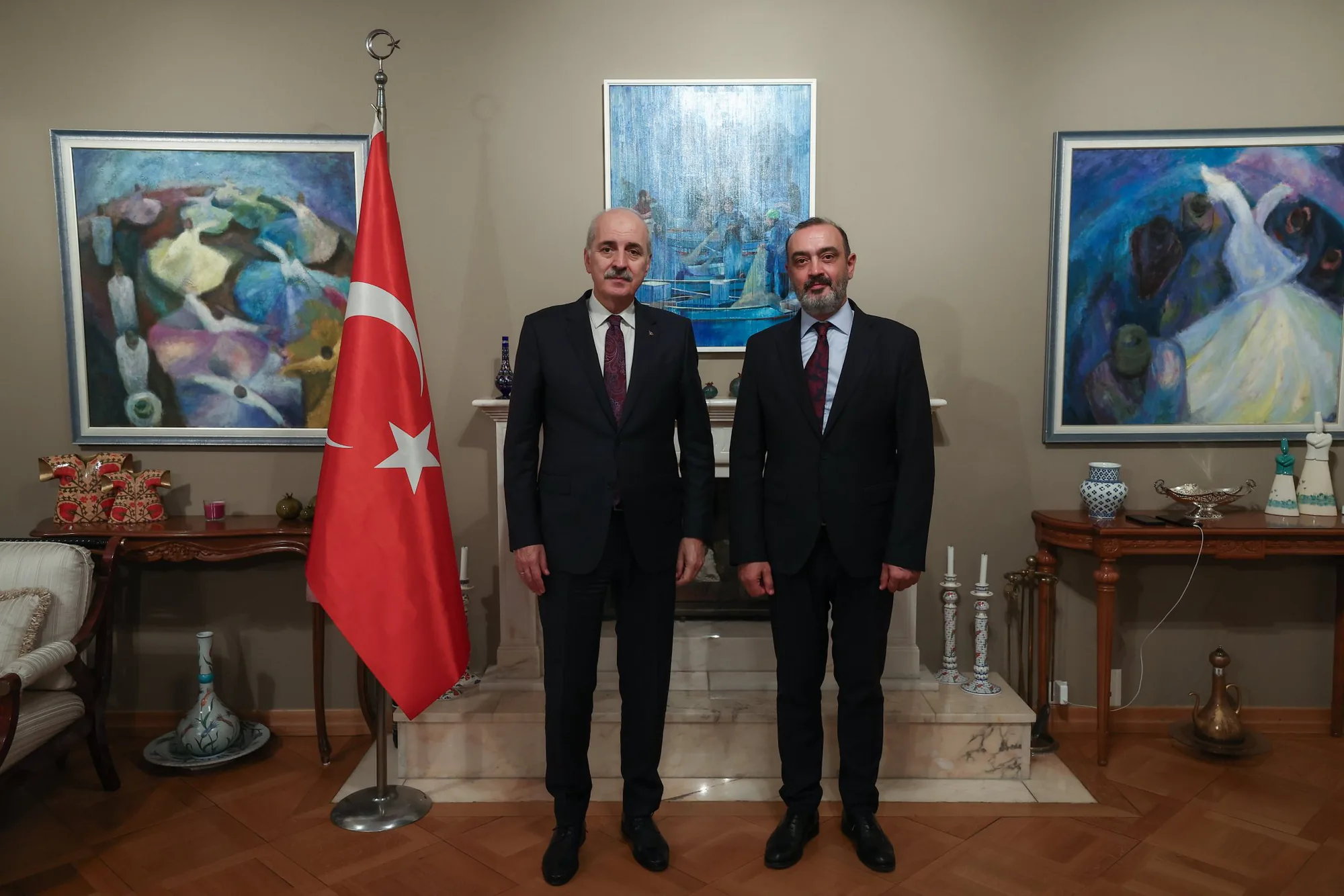 TBMM Başkanı Numan Kurtulmuş Cenevre'de Ticaret Politikaları Üzerine Görüşmeler Yaptı TBMM Başkanı Numan Kurtulmuş Cenevre'de Ticaret Politikaları Üzerine Görüşmeler Yaptı