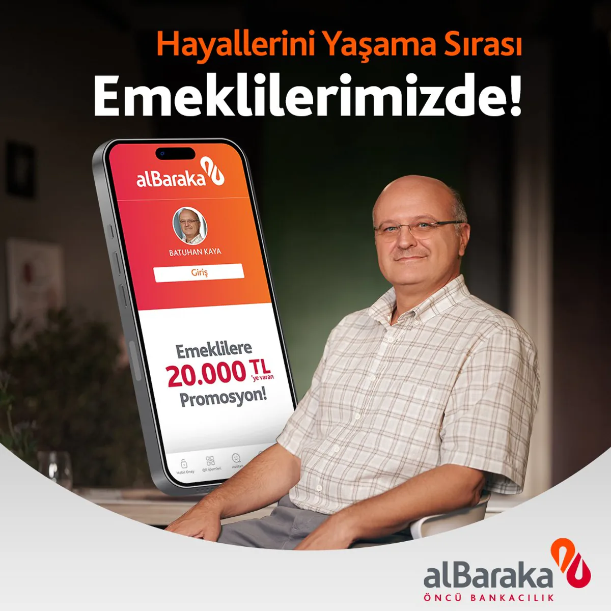 Albaraka Türk, Emekli Müşterilerine 20.000 TL'ye Kadar Promosyon Sunuyor Albaraka Türk, Emekli Müşterilerine 20.000 TL'ye Kadar Promosyon Sunuyor