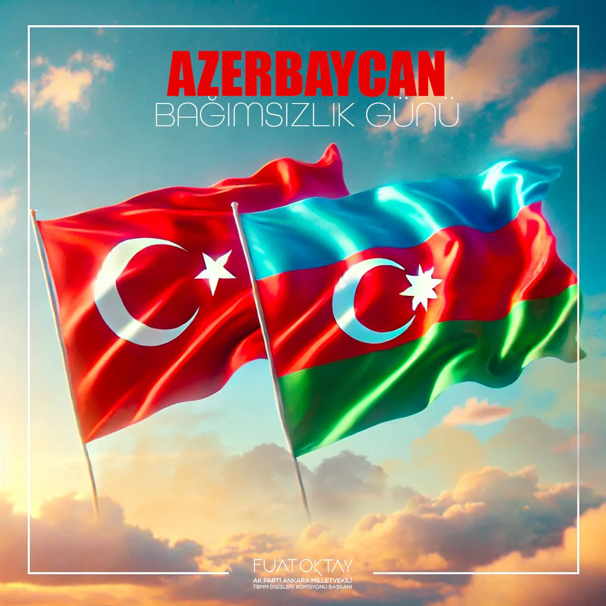 Azerbaycan’ın Bağımsızlık Günü Coşkuyla Kutlandı Azerbaycan’ın Bağımsızlık Günü Coşkuyla Kutlandı