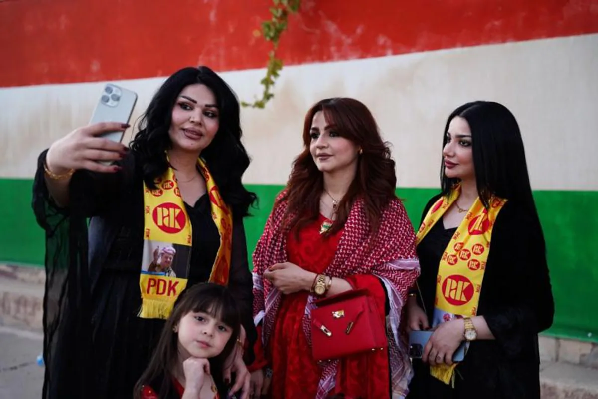 Kürdistan Bölgesi'nde Seçimlerde Yüksek Katılım Oranı Kürdistan Bölgesi'nde Seçimlerde Yüksek Katılım Oranı