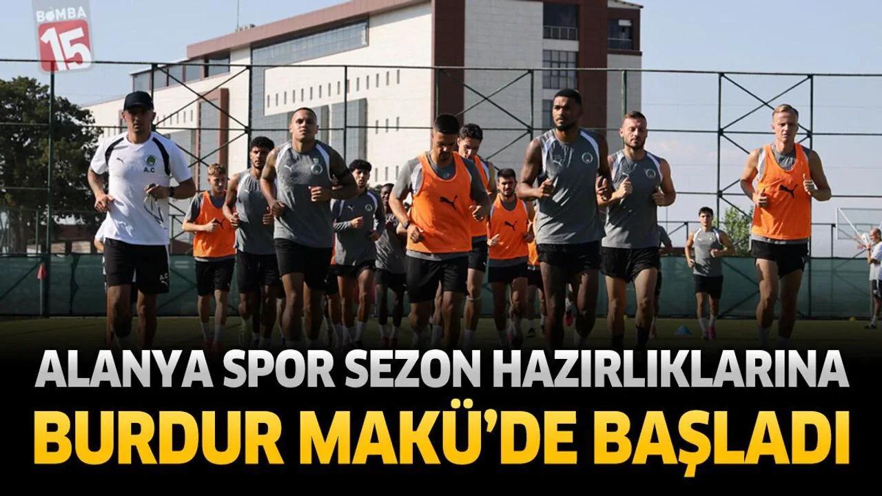 Alanyaspor Yeni Sezon Kampı İçin Burdur'a Çıkarma Yaptı Alanyaspor Yeni Sezon Kampı İçin Burdur'a Çıkarma Yaptı