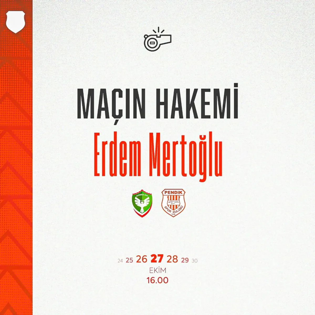Trendyol 1. Lig'in 10. Haftasında Pendikspor, Amedspor İle Karşı Karşıya Trendyol 1. Lig'in 10. Haftasında Pendikspor, Amedspor İle Karşı Karşıya
