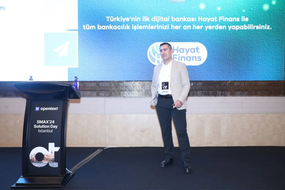 Hayat Finans, SMAX’24 Solution Day Etkinliğinde Başarı Hikayesini Paylaştı Hayat Finans, SMAX’24 Solution Day Etkinliğinde Başarı Hikayesini Paylaştı