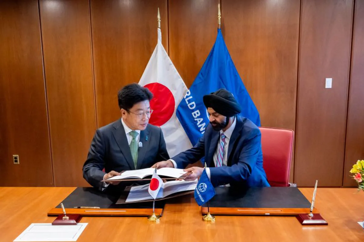 Japonya, IBRD ile 1 Milyar Dolarlık Portföy Garantisi Anlaşması İmzaladı Japonya, IBRD ile 1 Milyar Dolarlık Portföy Garantisi Anlaşması İmzaladı