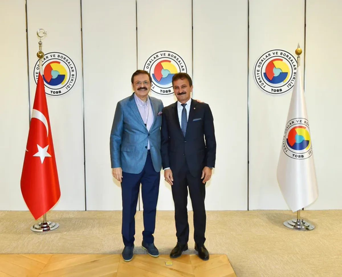 Isparta Ticaret Borsası Yönetim Kurulu Başkanı Hüdai Şahin Birlik'te Ağırlandı Isparta Ticaret Borsası Yönetim Kurulu Başkanı Hüdai Şahin Birlik'te Ağırlandı