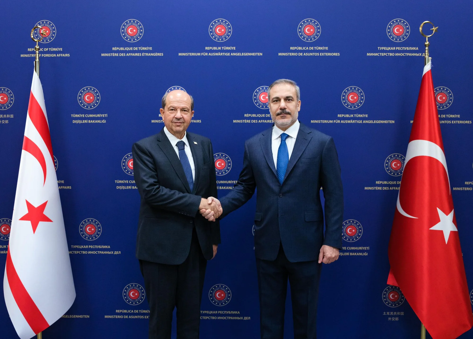 Bakan Hakan Fidan, Kuzey Kıbrıs Türk Cumhuriyeti Cumhurbaşkanı Ersin Tatar İle Görüşme Gerçekleştirdi Bakan Hakan Fidan, Kuzey Kıbrıs Türk Cumhuriyeti Cumhurbaşkanı Ersin Tatar İle Görüşme Gerçekleştirdi