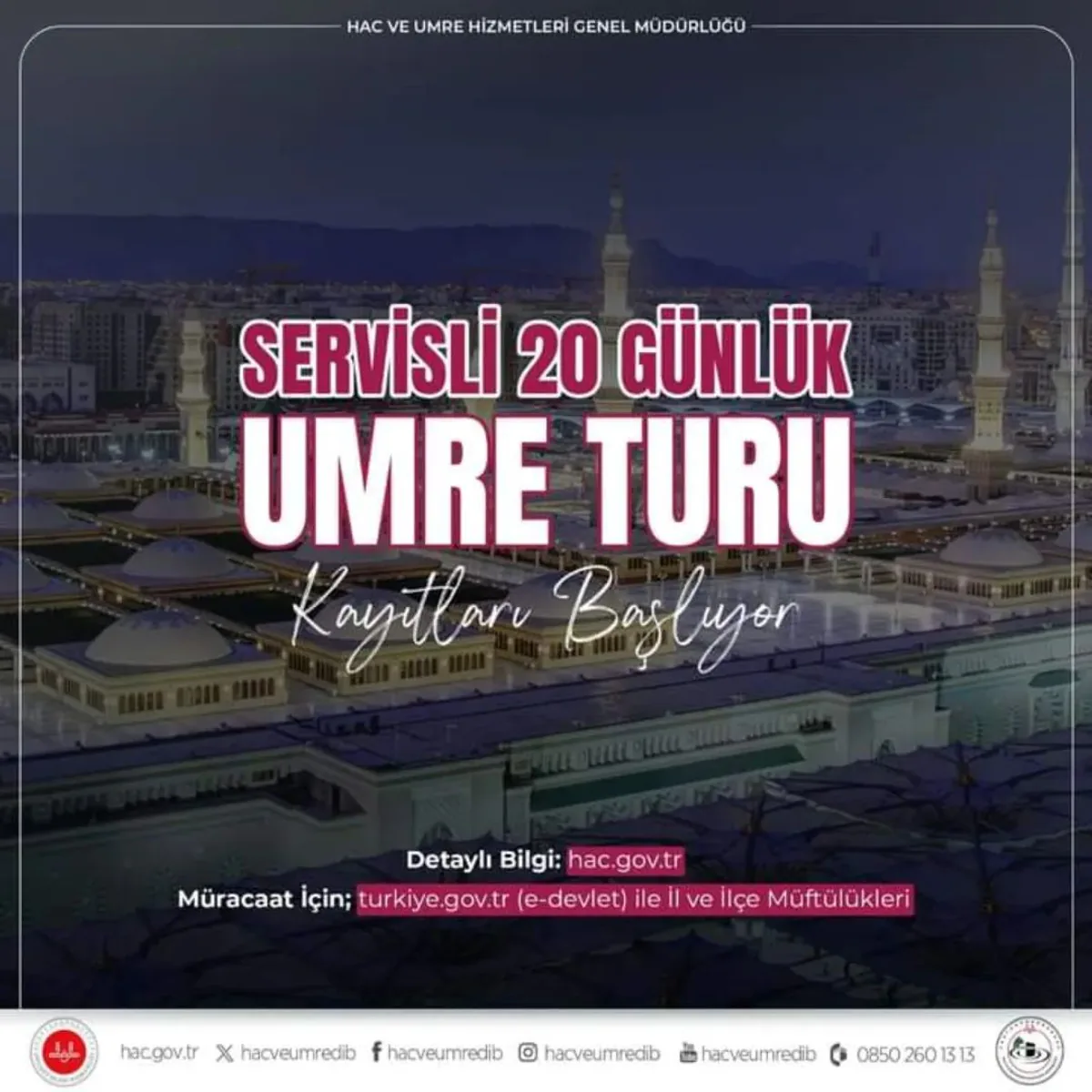 Umre Turu Kayıtları Başladı Umre Turu Kayıtları Başladı