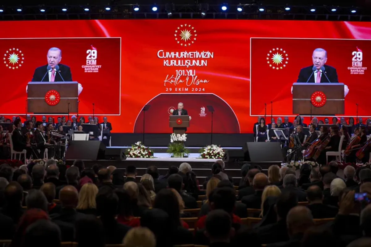 Recep Tayyip Erdoğan'dan Cumhuriyet Bayramı Konuşması Recep Tayyip Erdoğan'dan Cumhuriyet Bayramı Konuşması