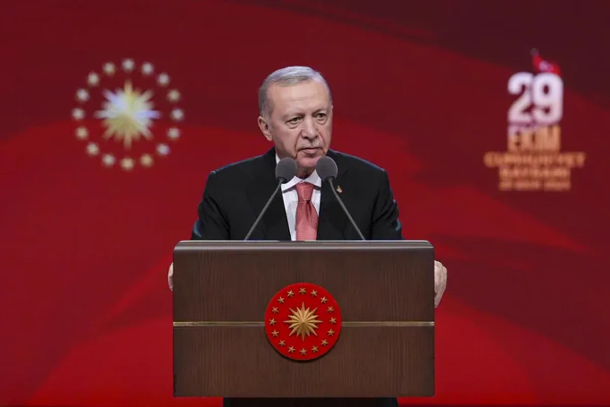 Cumhurbaşkanı Erdoğan, Cumhuriyet Bayramı Programında Konuştu Cumhurbaşkanı Erdoğan, Cumhuriyet Bayramı Programında Konuştu