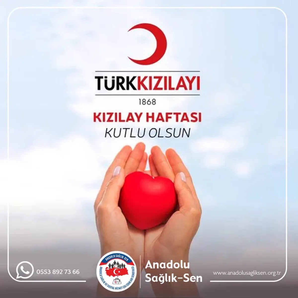 Türk Kızılayı'nın 156. Yıldönümü Kutlandı Türk Kızılayı'nın 156. Yıldönümü Kutlandı