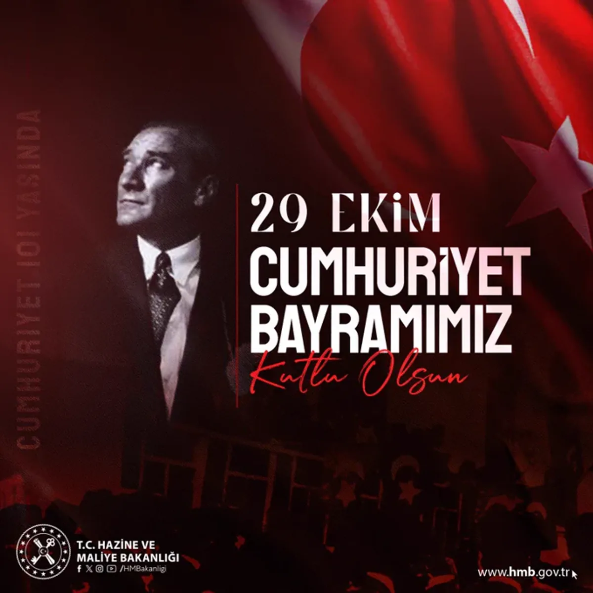29 Ekim Cumhuriyet Bayramı Kutlu Olsun! 29 Ekim Cumhuriyet Bayramı Kutlu Olsun!
