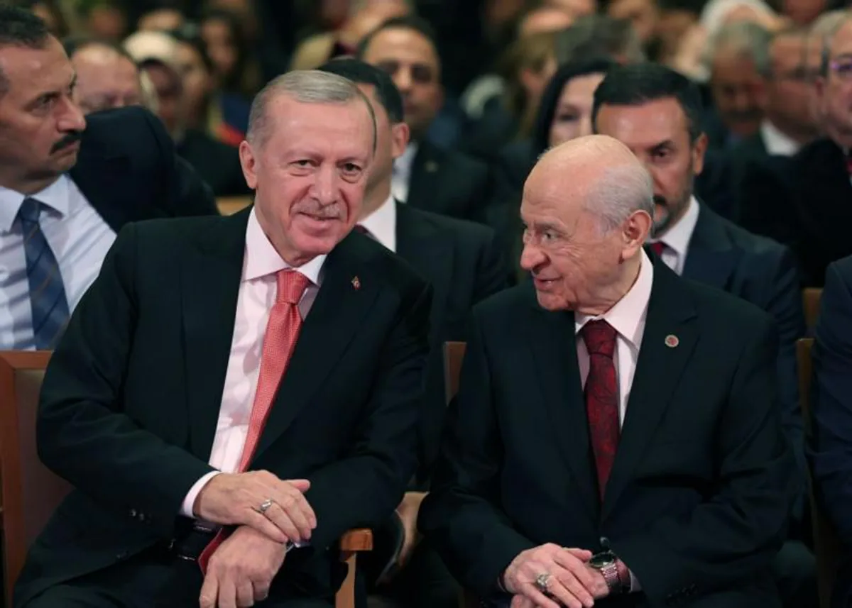 Cumhurbaşkanı Erdoğan ve MHP Lideri Bahçeli'den Yeni Süreç Cumhurbaşkanı Erdoğan ve MHP Lideri Bahçeli'den Yeni Süreç