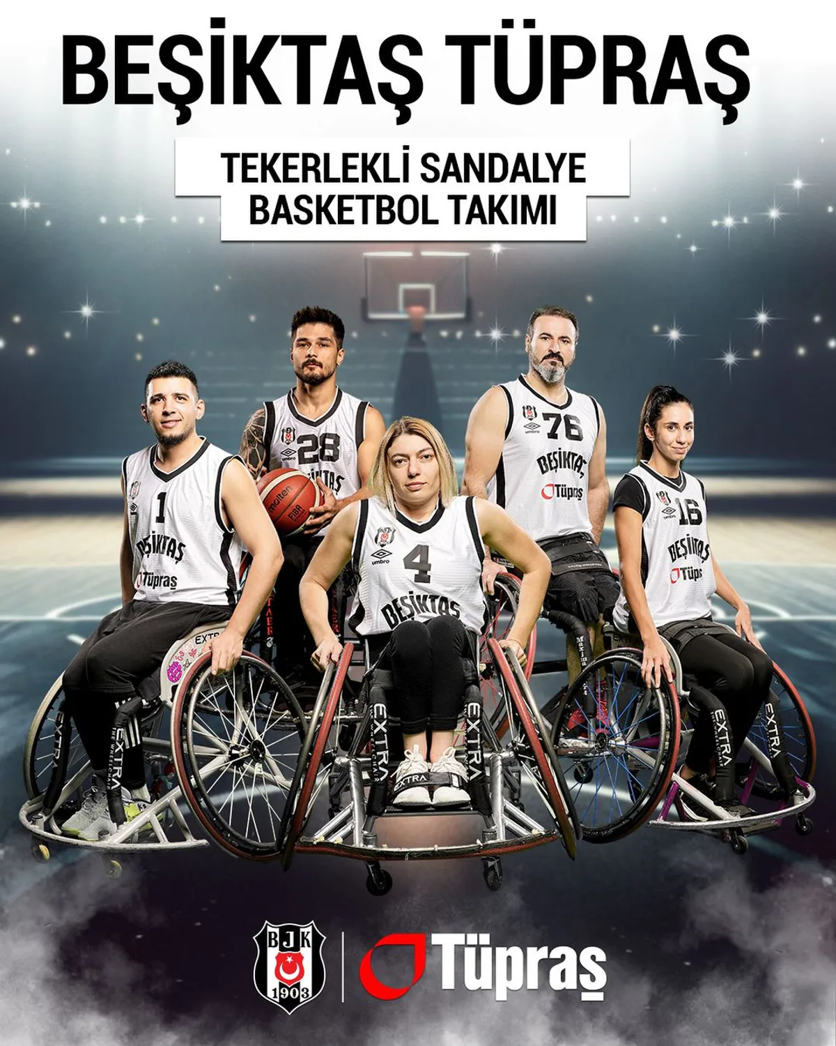 Tüpraş, Beşiktaş Tekerlekli Sandalye Basketbol Takımı'nın Sponsorluğunu Üstlendi Tüpraş, Beşiktaş Tekerlekli Sandalye Basketbol Takımı'nın Sponsorluğunu Üstlendi