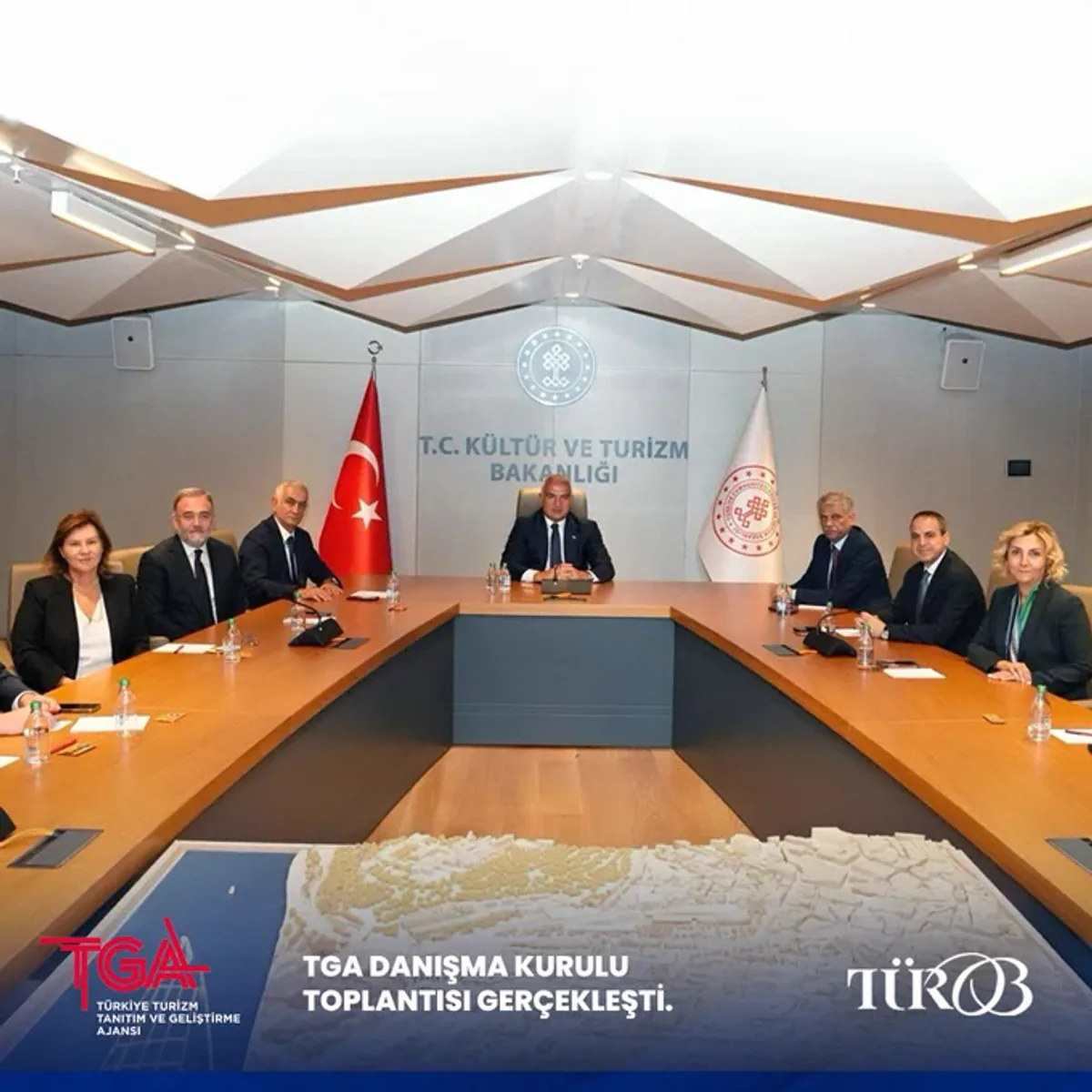Türkiye Turizm Geliştirme ve Tanıtma Ajansı (TGA) Danışma Kurulu Toplantısı Gerçekleştirildi Türkiye Turizm Geliştirme ve Tanıtma Ajansı (TGA) Danışma Kurulu Toplantısı Gerçekleştirildi