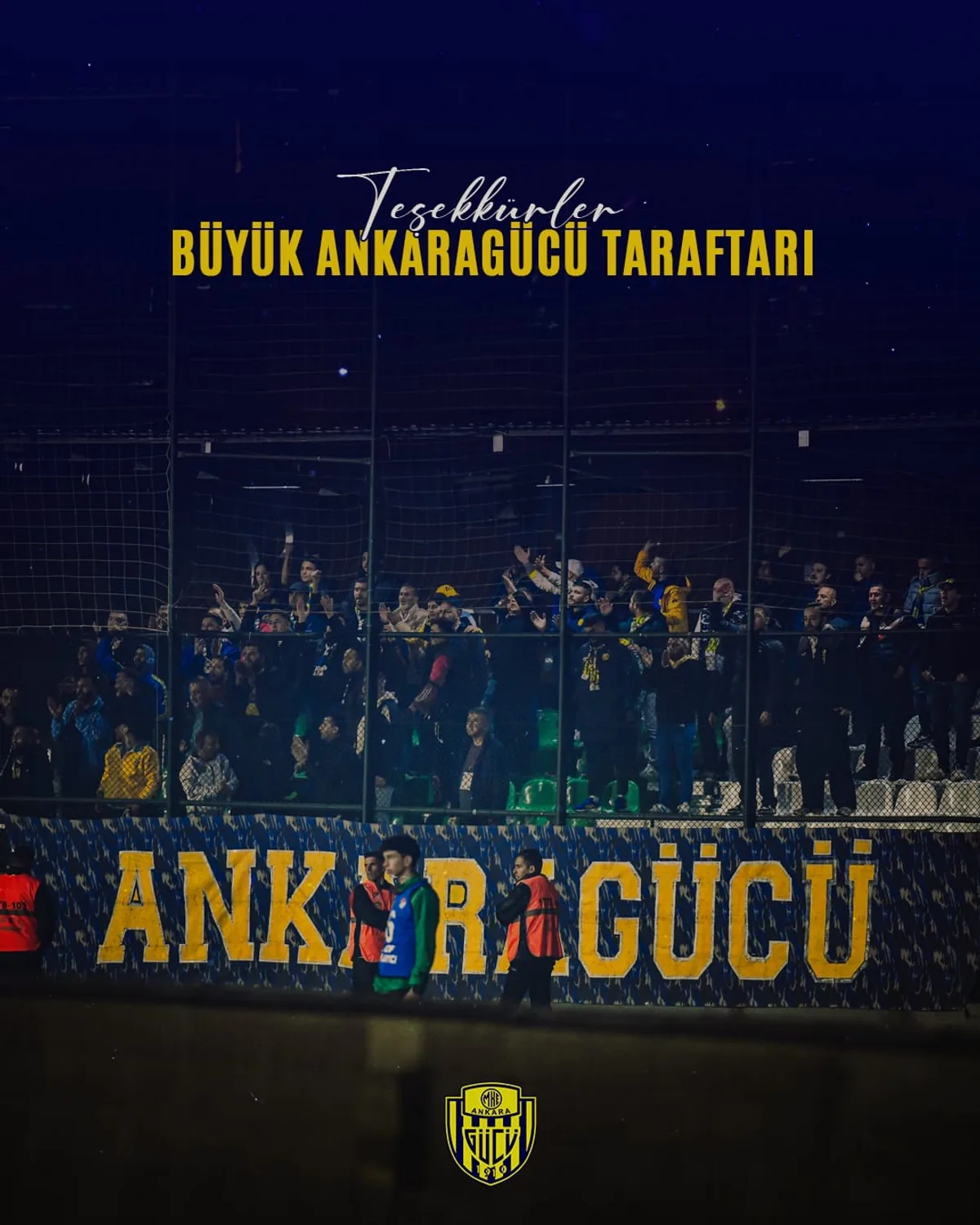 Iğdır'da MKE Ankaragücü Taraftarına Teşekkür Iğdır'da MKE Ankaragücü Taraftarına Teşekkür