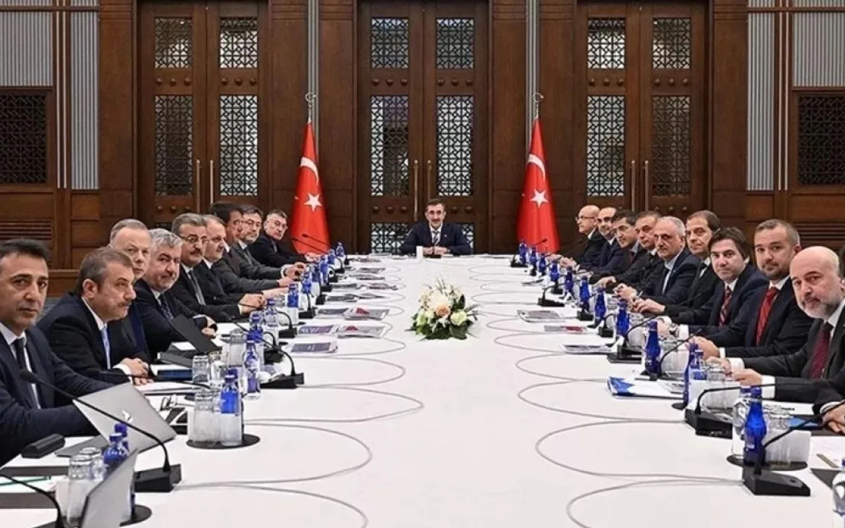 Cumhurbaşkanı Yardımcısı Cevdet Yılmaz Başkanlığında Ekonomi Koordinasyon Kurulu Toplantısı Gerçekleştirildi Cumhurbaşkanı Yardımcısı Cevdet Yılmaz Başkanlığında Ekonomi Koordinasyon Kurulu Toplantısı Gerçekleştirildi