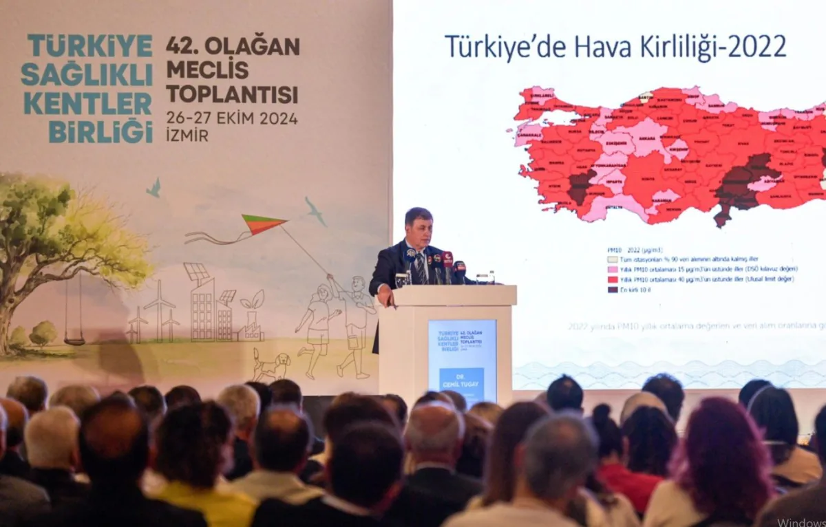 Türkiye Sağlıklı Kentler Birliği’nin 42. Olağan Meclis Toplantısı İzmir'de Gerçekleşti Türkiye Sağlıklı Kentler Birliği’nin 42. Olağan Meclis Toplantısı İzmir'de Gerçekleşti