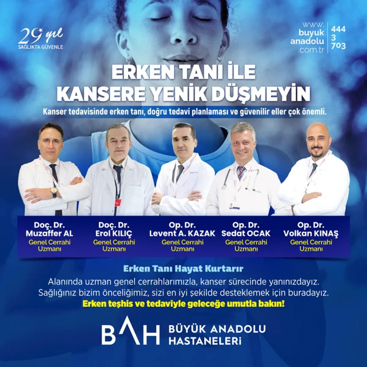 Erken Tanı, Kanserle Mücadelede Kritik Bir Aşama Erken Tanı, Kanserle Mücadelede Kritik Bir Aşama