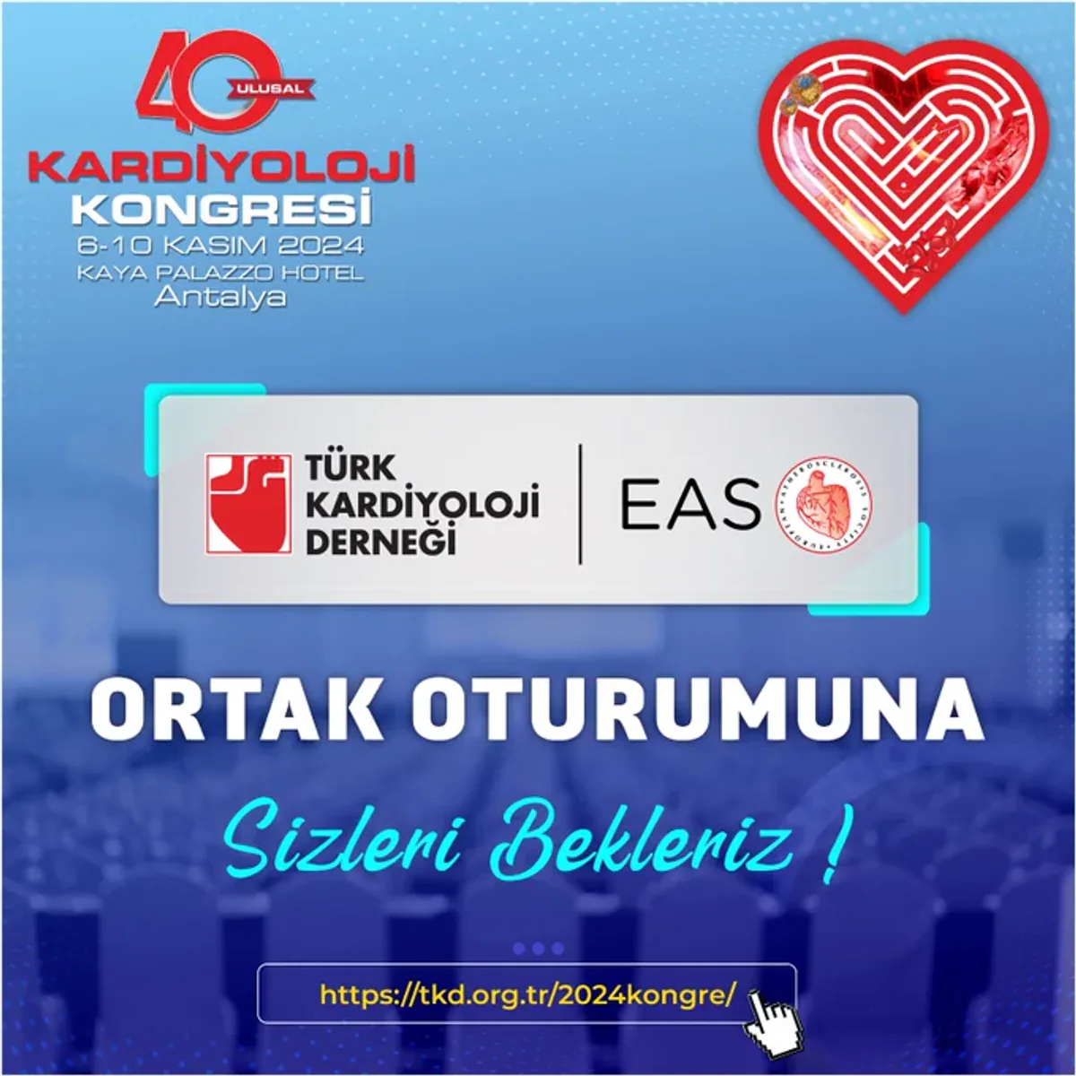 40. Ulusal Kardiyoloji Kongresi: Güncel Gelişmeler ve Koruyucu Kardiyoloji 40. Ulusal Kardiyoloji Kongresi: Güncel Gelişmeler ve Koruyucu Kardiyoloji