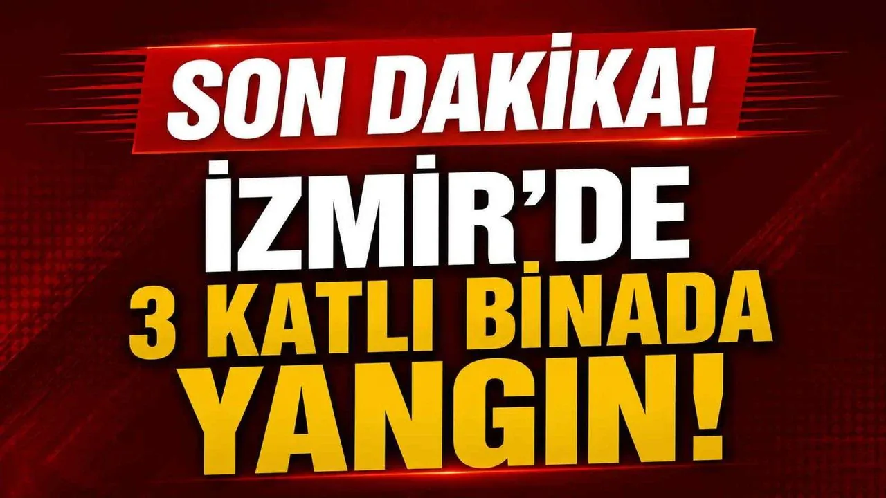 İzmir Bayraklı'da 3 Katlı Binada Yangın Mahsur Kalan 10 Kişi Tahliye Edildi İzmir Bayraklı'da 3 Katlı Binada Yangın Mahsur Kalan 10 Kişi Tahliye Edildi