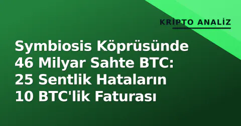 Symbiosis Köprüsünde 46 Milyar Sahte BTC: 25 Sentlik Hataların 10 BTC'lik Faturası
