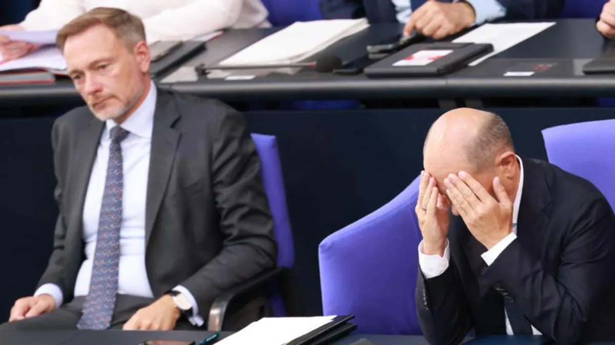 Almanya'da Başbakan Olaf Scholz'un 'trafik ışıkları' koalisyonunda kriz Almanya'da Başbakan Olaf Scholz'un 'trafik ışıkları' koalisyonunda kriz