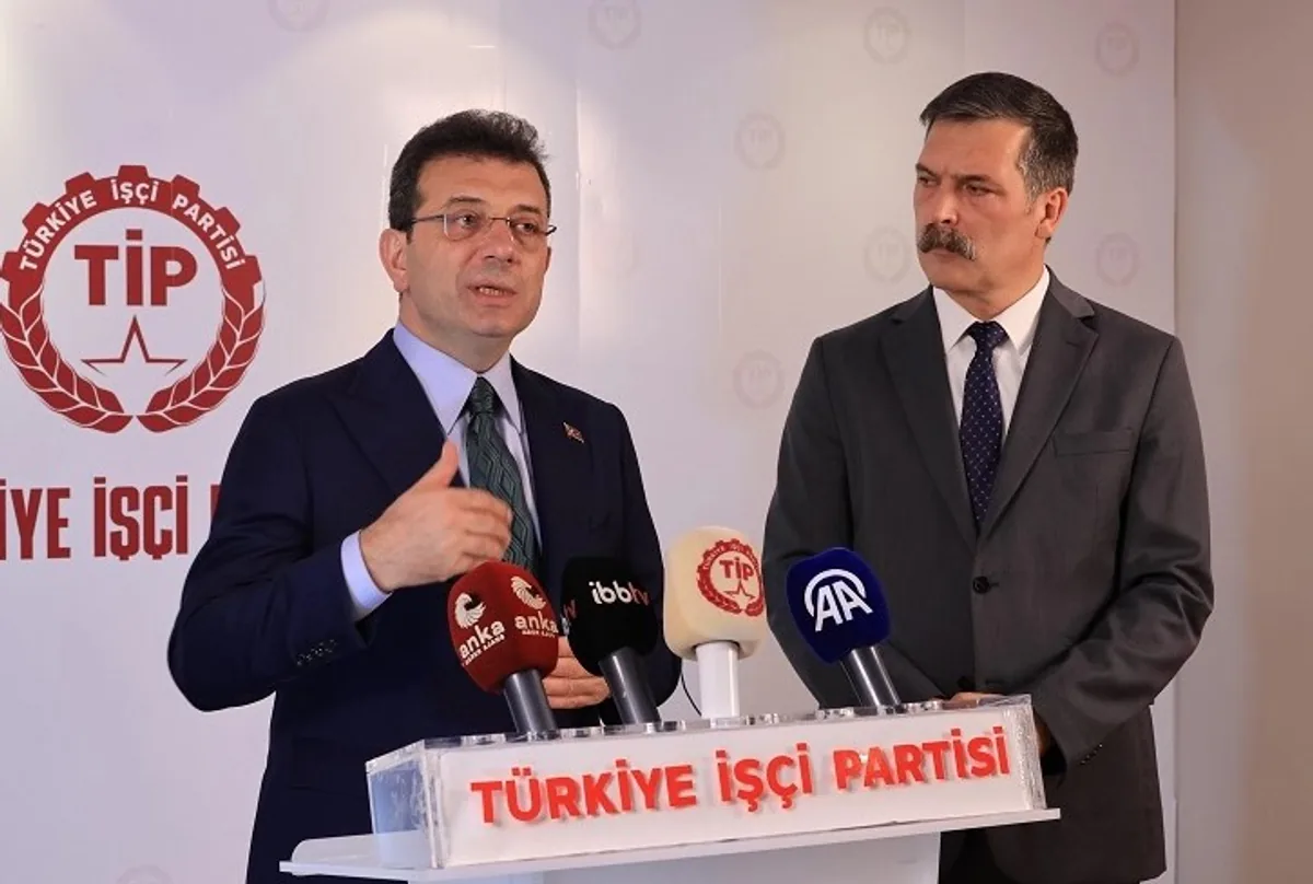 Türkiye İşçi Partisi Genel Başkanı Erkan Baş, Türkiye Barolar Birliği (TBB) ve İstanbul Büyükşehir Belediyesi (İBB) Başkanı Ekrem İmamoğlu İle Kayyum Atamaları Konusunu Görüşmek Üzere Bir Araya Geldi Türkiye İşçi Partisi Genel Başkanı Erkan Baş, Türkiye Barolar Birliği (TBB) ve İstanbul Büyükşehir Belediyesi (İBB) Başkanı Ekrem İmamoğlu İle Kayyum Atamaları Konusunu Görüşmek Üzere Bir Araya Geldi