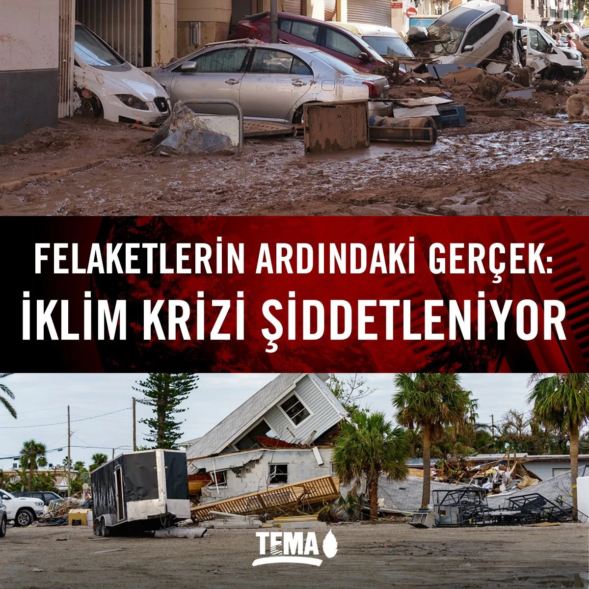 Dünya Genelinde İklim Değişikliğiyle Bağlantılı Doğal Felaketler Yaşandı Dünya Genelinde İklim Değişikliğiyle Bağlantılı Doğal Felaketler Yaşandı