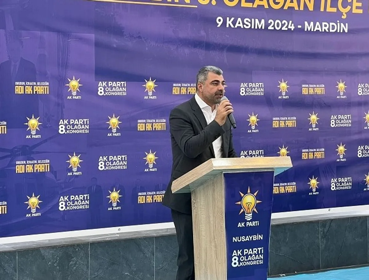 AK Parti Mardin Nusaybin 8. Olağan İlçe Kongresi AK Parti Mardin Nusaybin 8. Olağan İlçe Kongresi