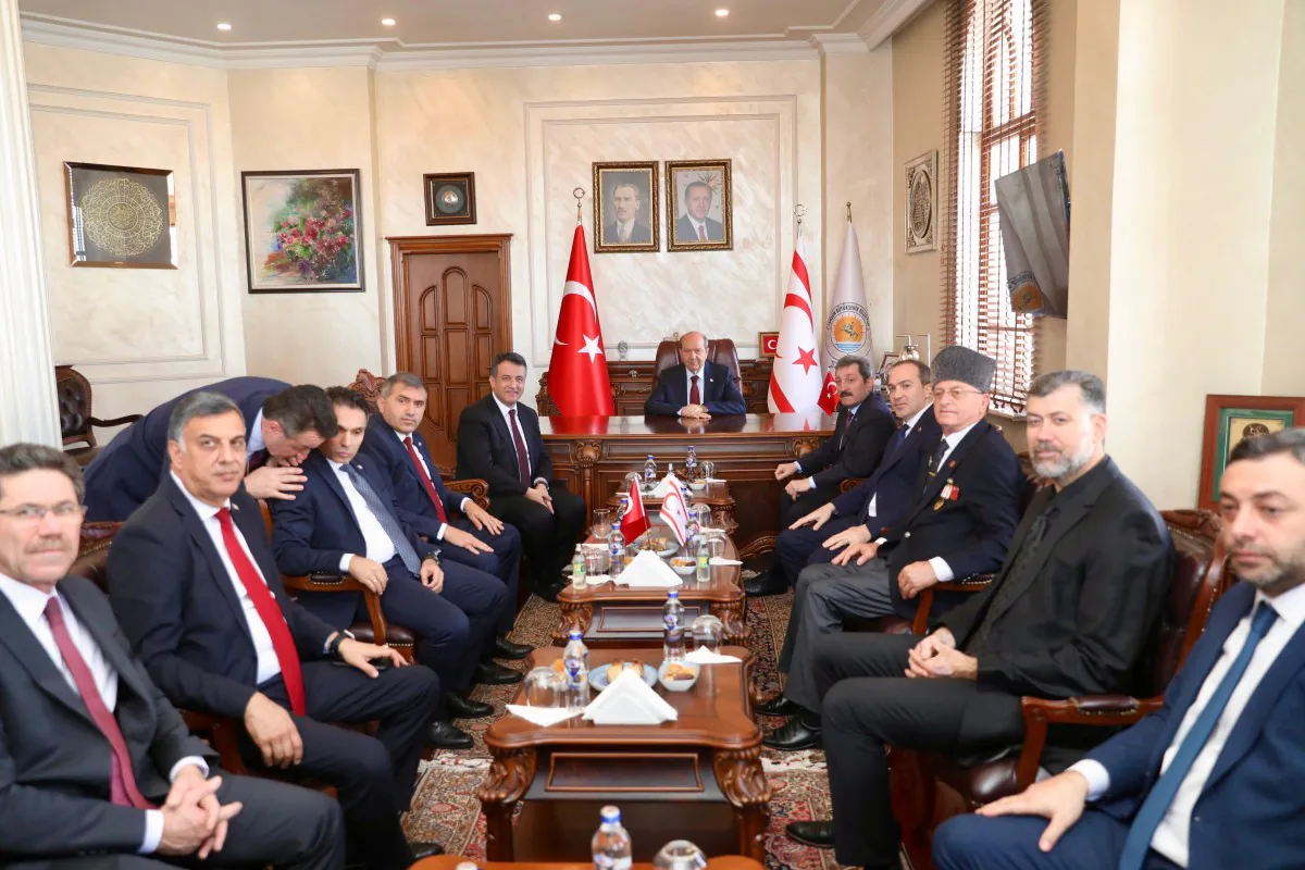 Kuzey Kıbrıs Türk Cumhuriyeti Cumhurbaşkanı Ersin Tatar, Samsun’da Ziyaretlerde Bulundu Kuzey Kıbrıs Türk Cumhuriyeti Cumhurbaşkanı Ersin Tatar, Samsun’da Ziyaretlerde Bulundu