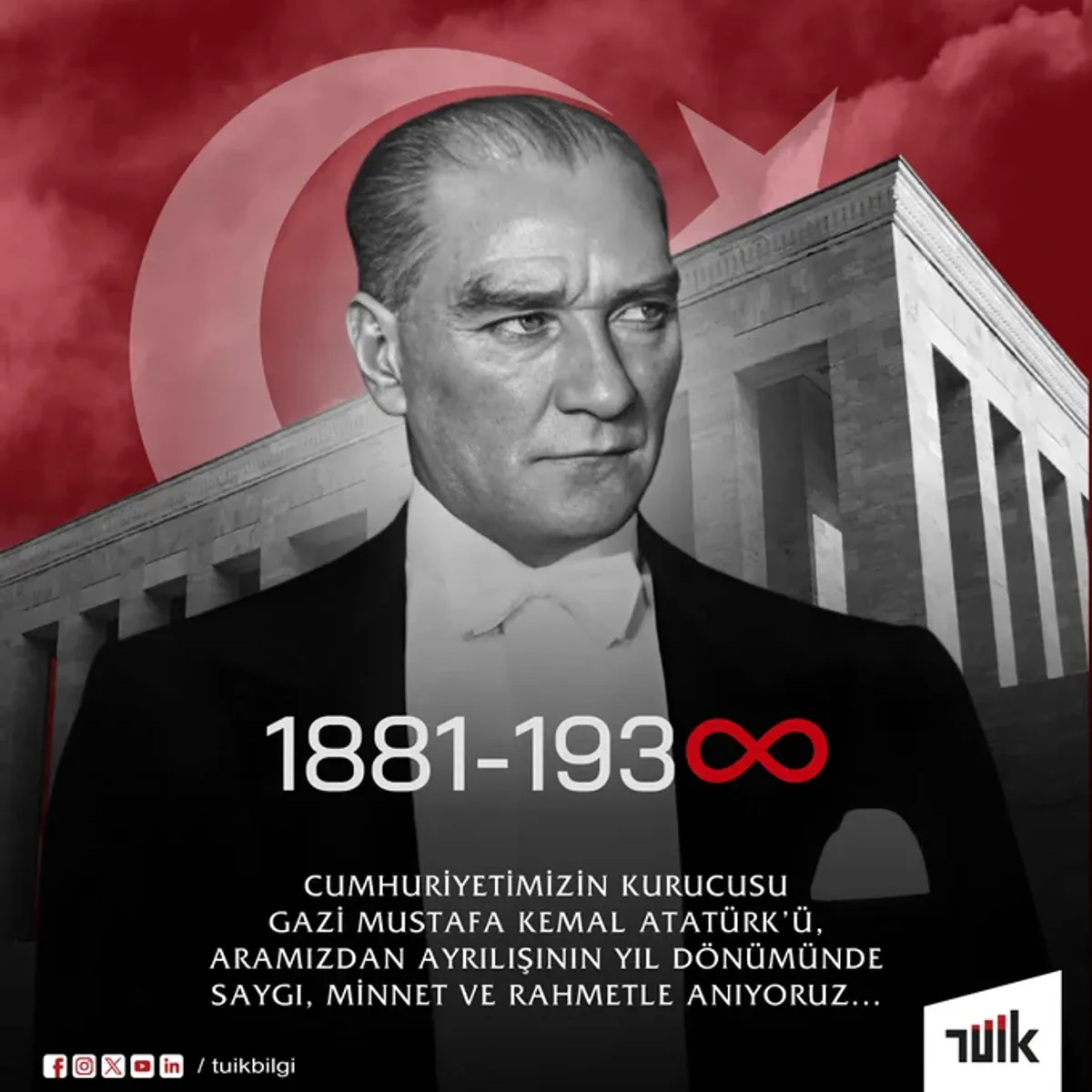 Atatürk'ün Ölüm Yıl Dönümünde Anma Programları Düzenlenecek Atatürk'ün Ölüm Yıl Dönümünde Anma Programları Düzenlenecek