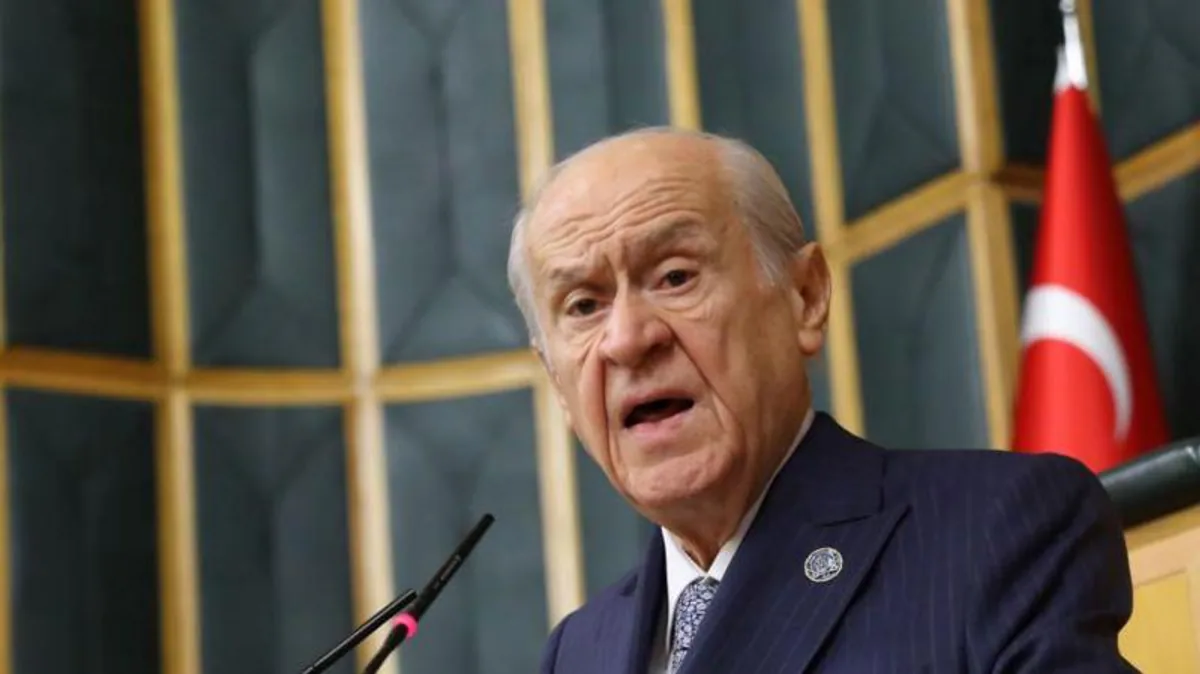 MHP Genel Başkanı Devlet Bahçeli PKK'yı lağvetme çağrısının arkasında olduğunu vurguladı MHP Genel Başkanı Devlet Bahçeli PKK'yı lağvetme çağrısının arkasında olduğunu vurguladı