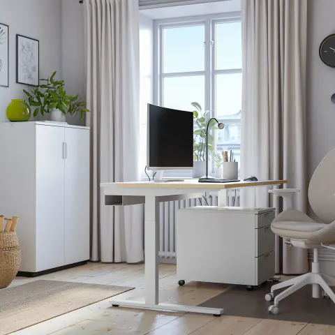 Ev Ofis Düzenlemede Verimlilik Rehberi: IKEA ile Ergonomik Çalışma Alanları