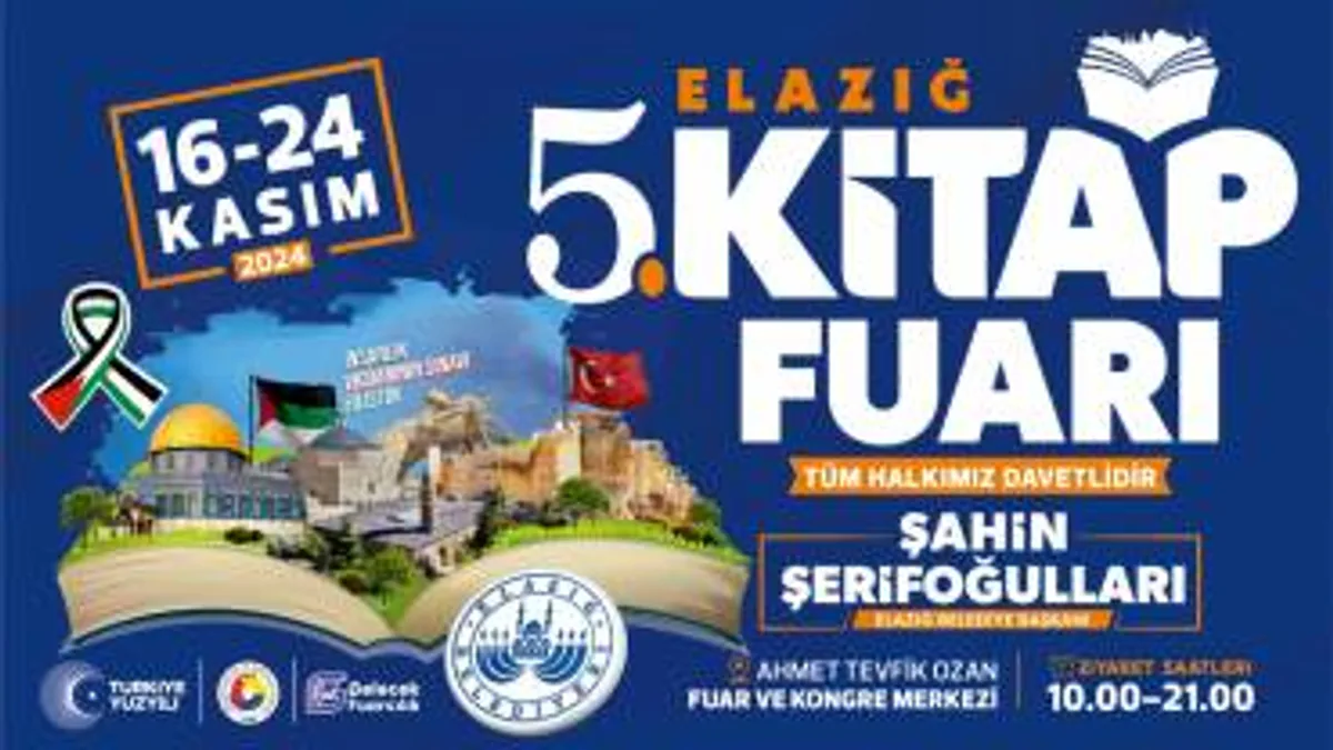 Elazığ Belediyesi 5. Kitap Fuarı Düzenliyor Elazığ Belediyesi 5. Kitap Fuarı Düzenliyor