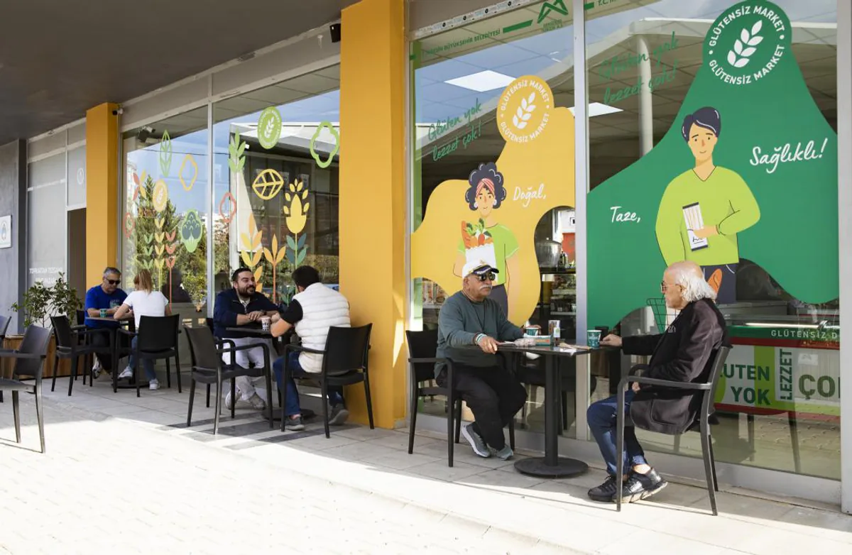 Mersin Büyükşehir Belediyesi, Glütensiz Kafe ve Market Açtı Mersin Büyükşehir Belediyesi, Glütensiz Kafe ve Market Açtı