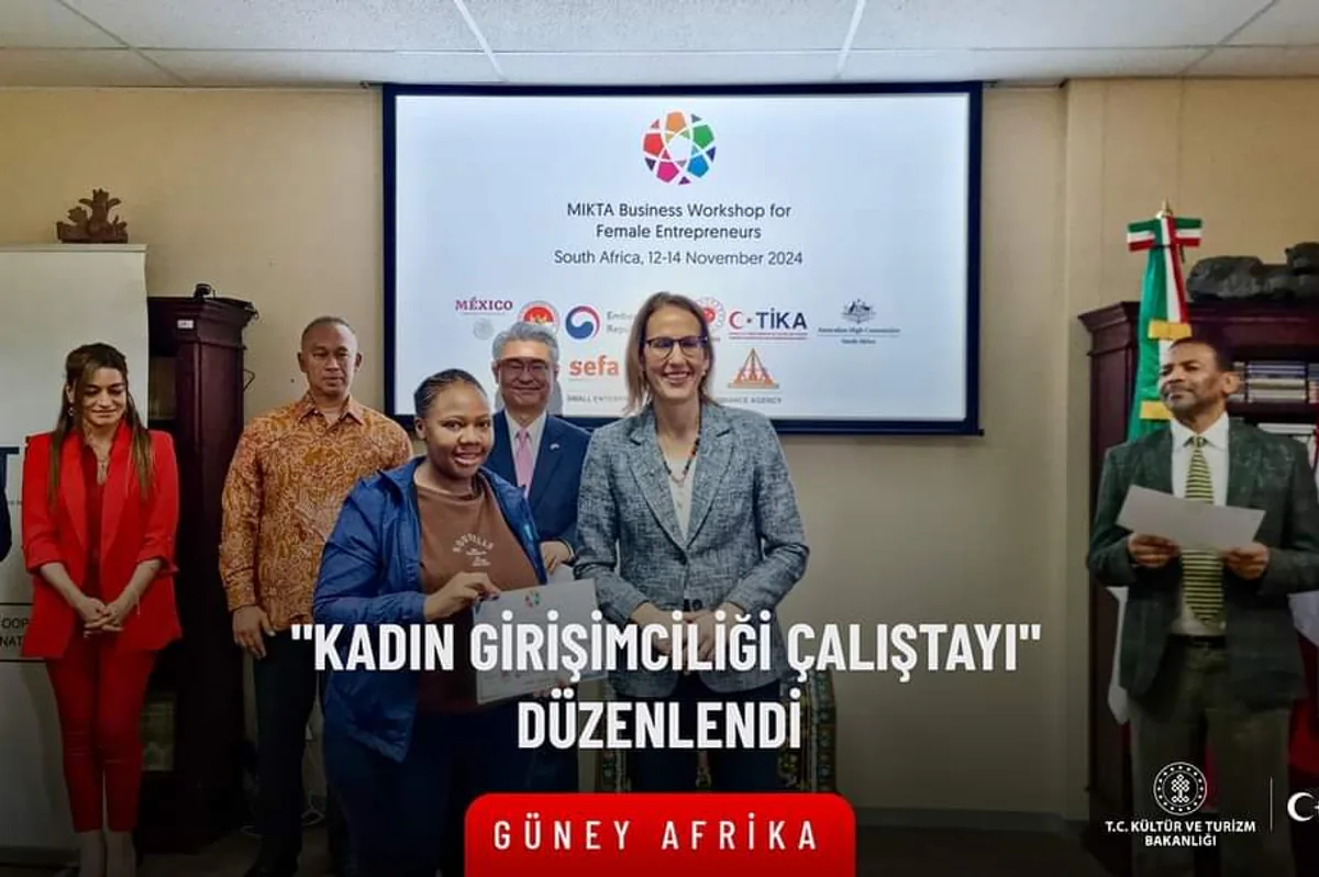 TİKA ve MIKTA, Güney Afrika'da Kadın Girişimciliğini Destekliyor TİKA ve MIKTA, Güney Afrika'da Kadın Girişimciliğini Destekliyor