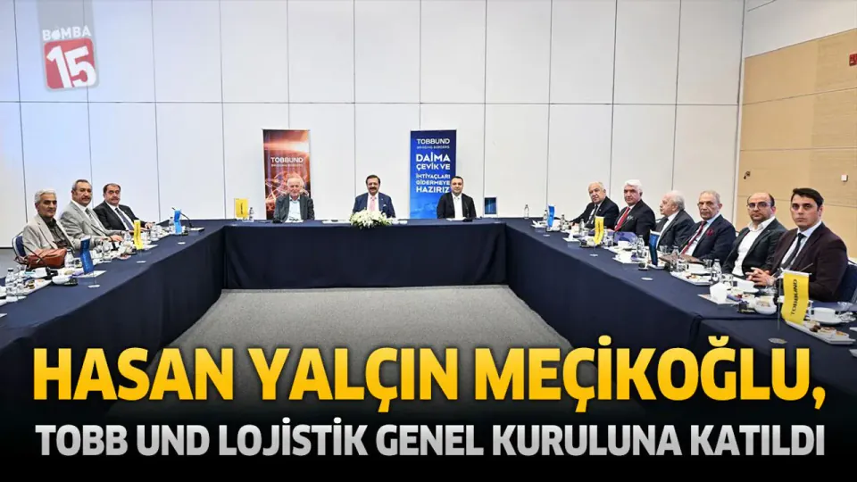 Hasan Yalçın Meçikoğlu, TOBB UND Lojistik Genel Kurulu'nda Bucak'ı Temsil Etti görseli